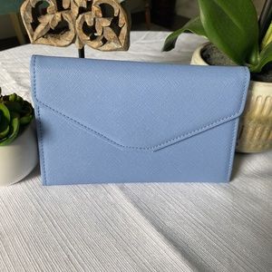 Sweet New periwinkle blue wallet